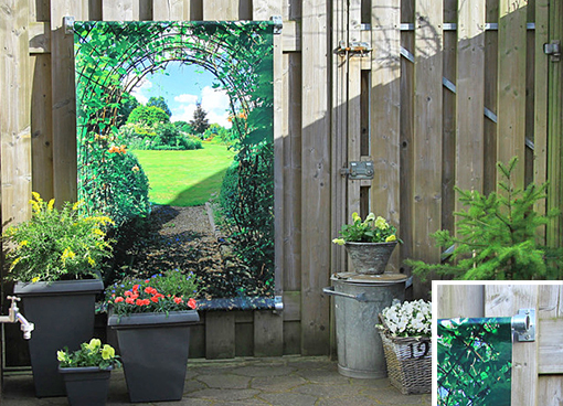 Hedendaags Plaats een tuinposter in uw tuin en sta versteld van het resultaat YG-06